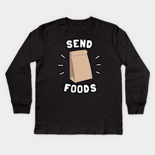 Send Foods Kids Long Sleeve T-Shirt